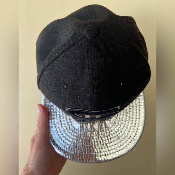 Montreal Canadiens NHL New Era 59Fifty sz 7.5 black silver mirror flat bill - Picture 4 of 9